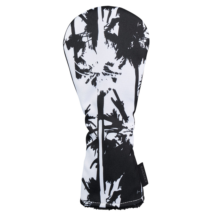 Ogio Aloha Palms Golf Hybrid Headcover Black / White