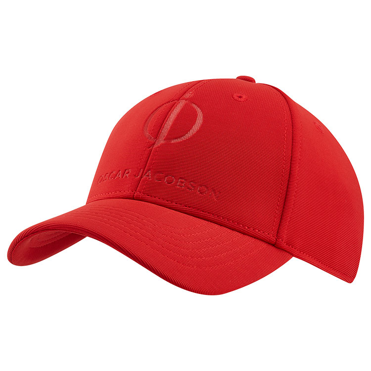 Oscar Jacobson Lynton Golf Cap Jewel Red