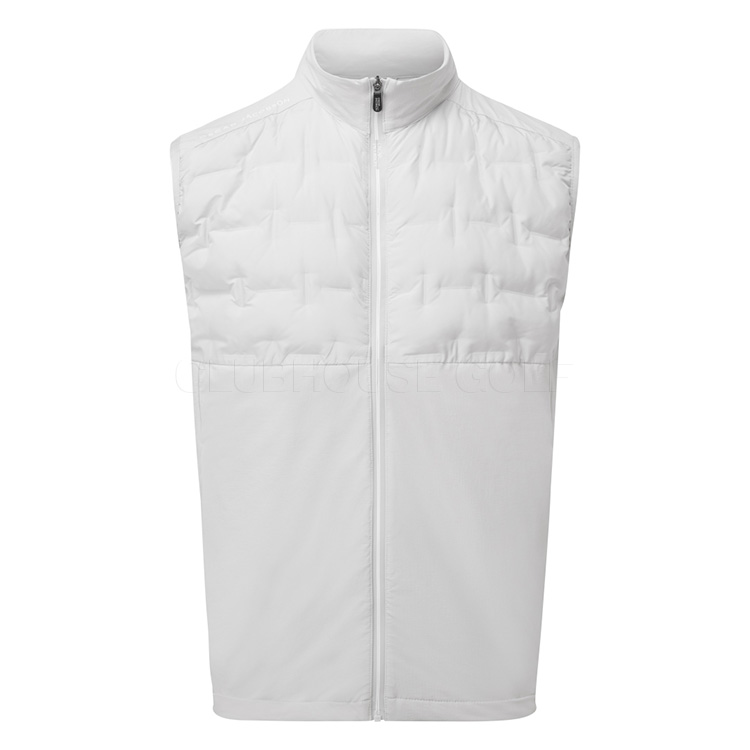 Oscar Jacobson Quinn Golf Wind Vest Lunar Grey