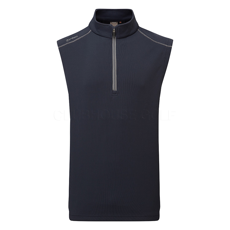 Ping Ramsey 1/2 Zip Golf Vest Navy