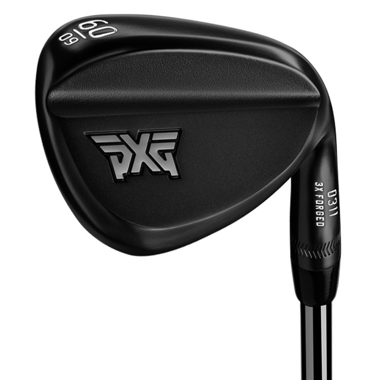 PXG 0311 3X Forged Black Satin Golf Wedge Mens  /  Right Handed  /  Steel