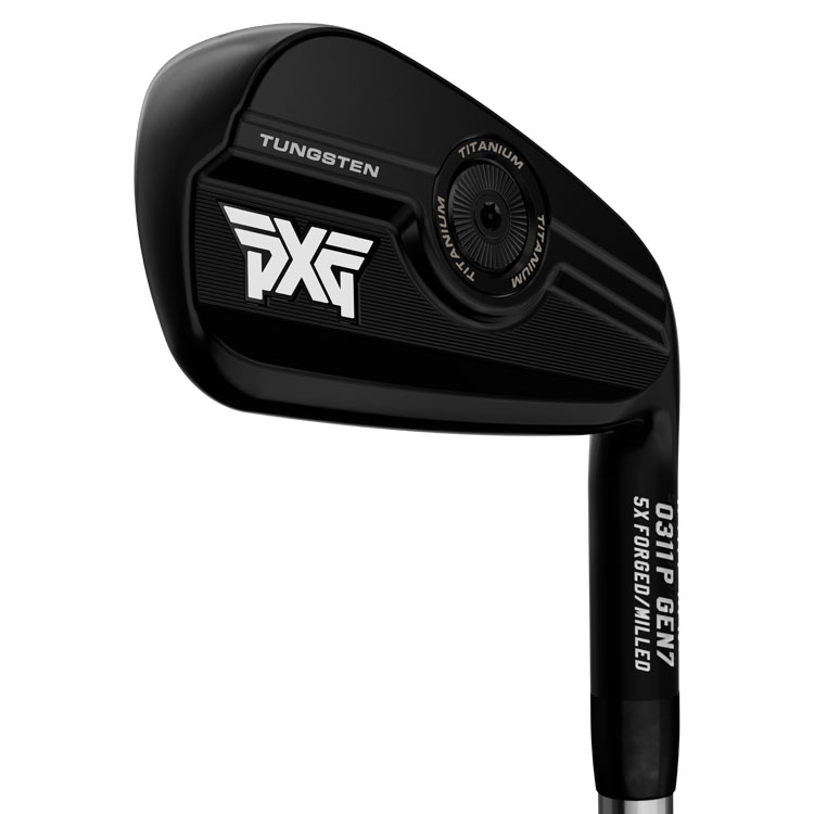 PXG 0311 P GEN7 Black Golf Irons (Custom Fit) Mens  /  Right Handed  /  Steel