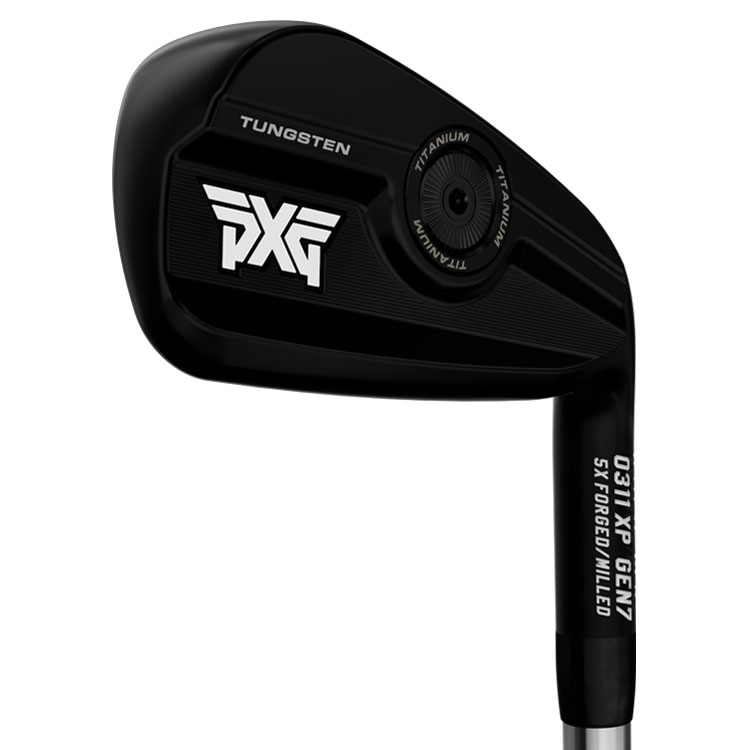 PXG 0311 XP GEN7 Black Golf Irons (Custom Fit) Mens  /  Right Handed  /  Steel
