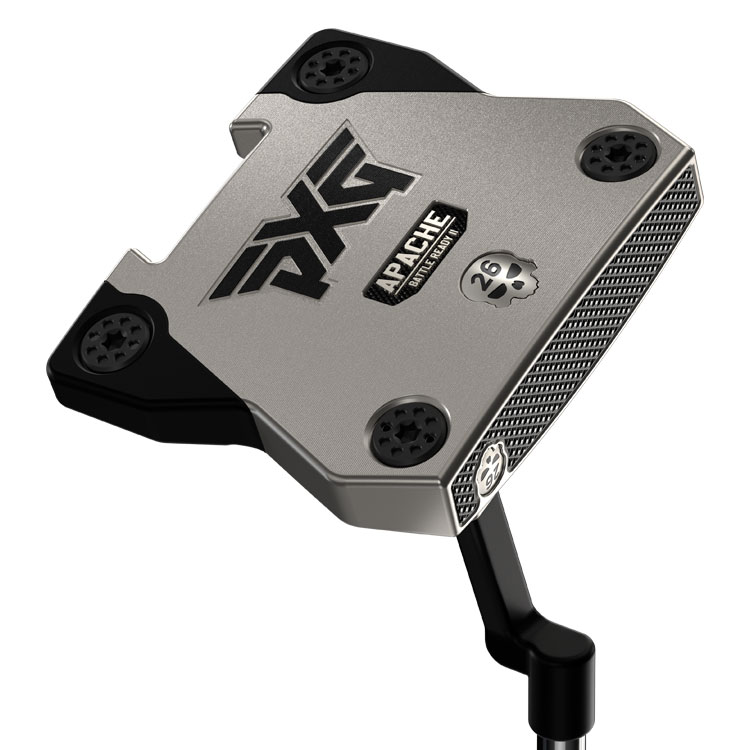 PXG Battle Ready II Apache Plumbers Neck Golf Putter Mens  /  Right Handed