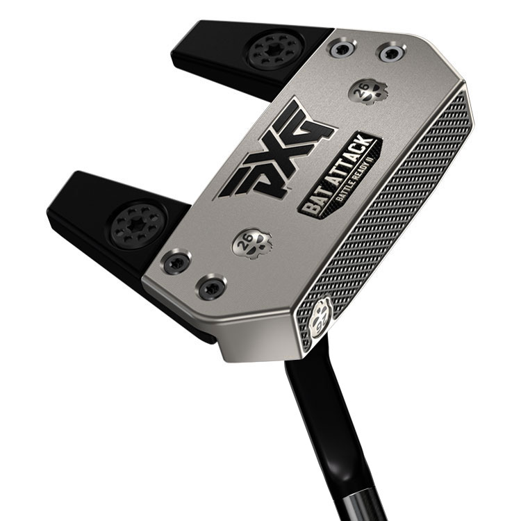 PXG Battle Ready II Bat Attack Slant Neck Golf Putter Mens  /  Right Handed