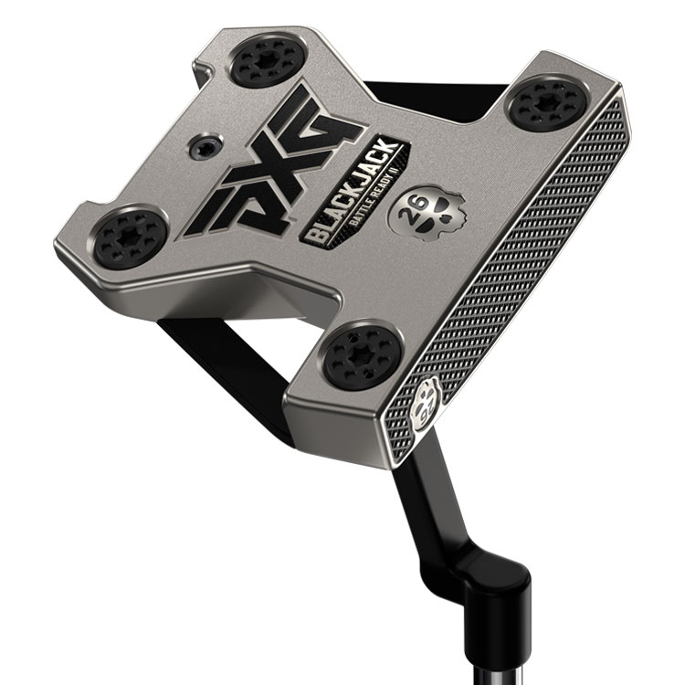 PXG Battle Ready II Blackjack Plumbers Neck Golf Putter Mens  /  Right Handed