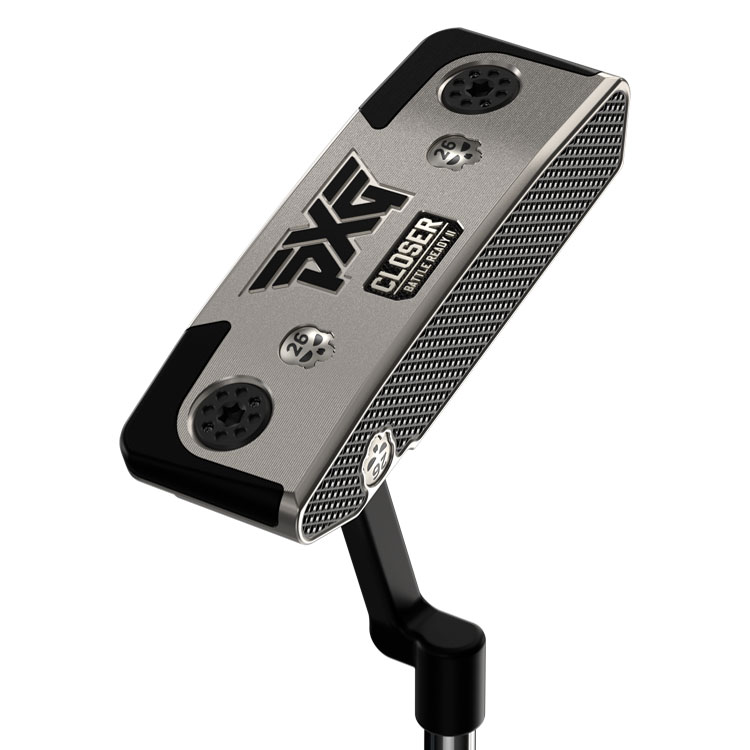 PXG Battle Ready II Closer Plumbers Neck Golf Putter Mens  /  Right Handed