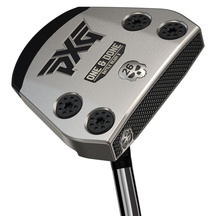 PXG Battle Ready II One & Done Double Bend Golf Putter Mens  /  Right Handed