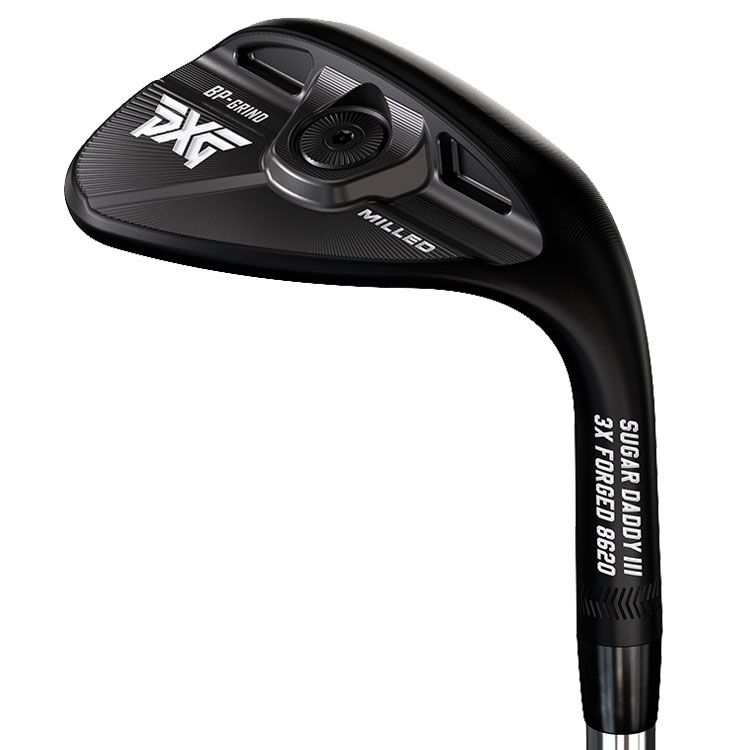 PXG 0311 Sugar Daddy III High Toe Black Golf Wedge Mens  /  Right Handed  /  Steel