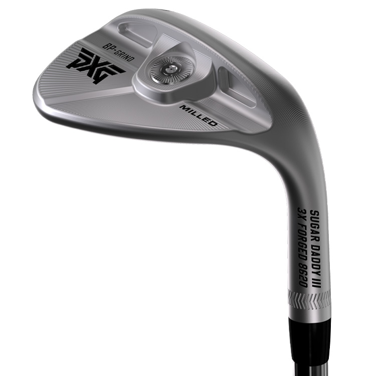 PXG 0311 Sugar Daddy III High Toe Chrome Golf Wedge Mens  /  Right Handed  /  Steel