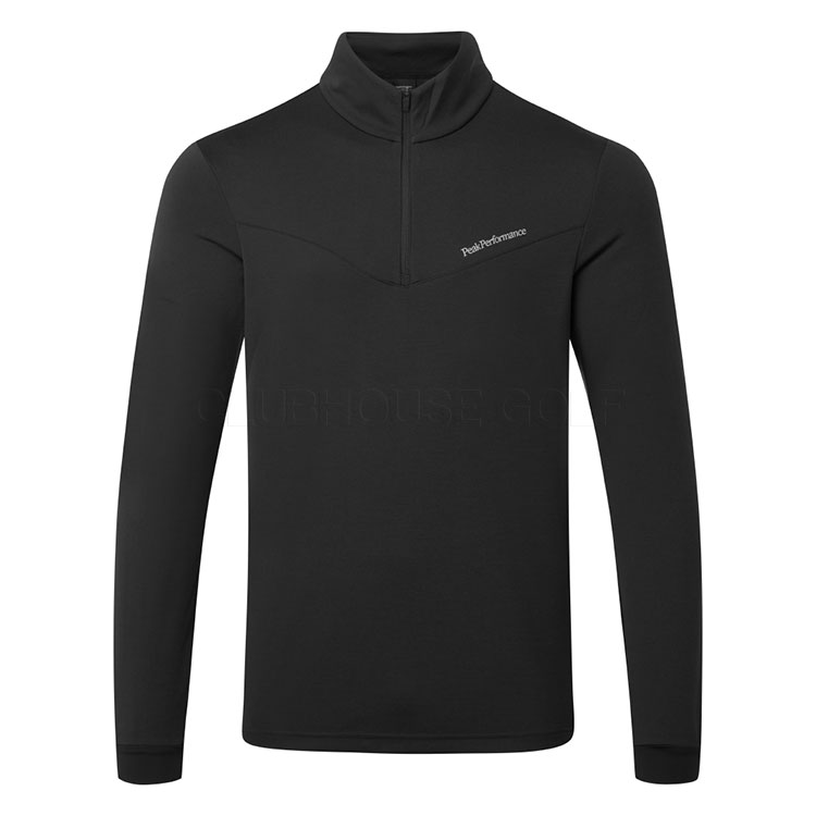 Peak Performance Chase 1/2 Zip Golf Sweater Black
