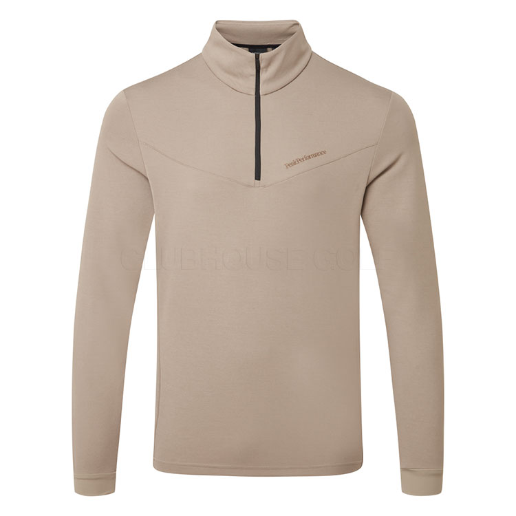 Peak Performance Chase 1/2 Zip Golf Sweater Avid Beige