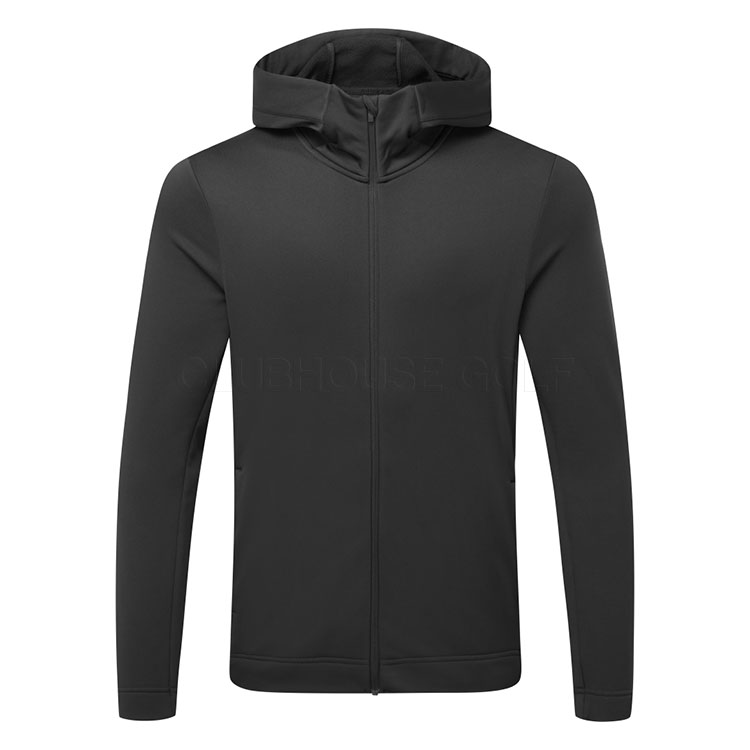 Peak Performance Rider Tech Full Zip Golf Hoodie Black