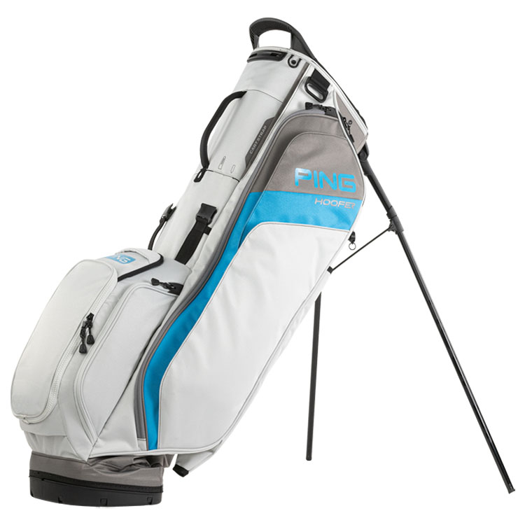 Ping Hoofer Golf Stand Bag Light Grey / Blue / Graphite