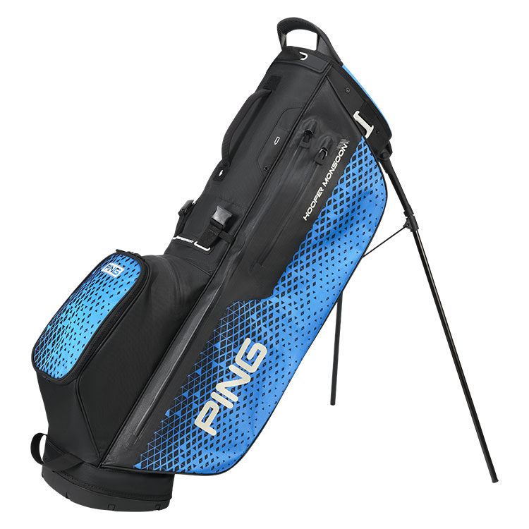Ping Hoofer Monsoon Golf Stand Bag Black / Blue