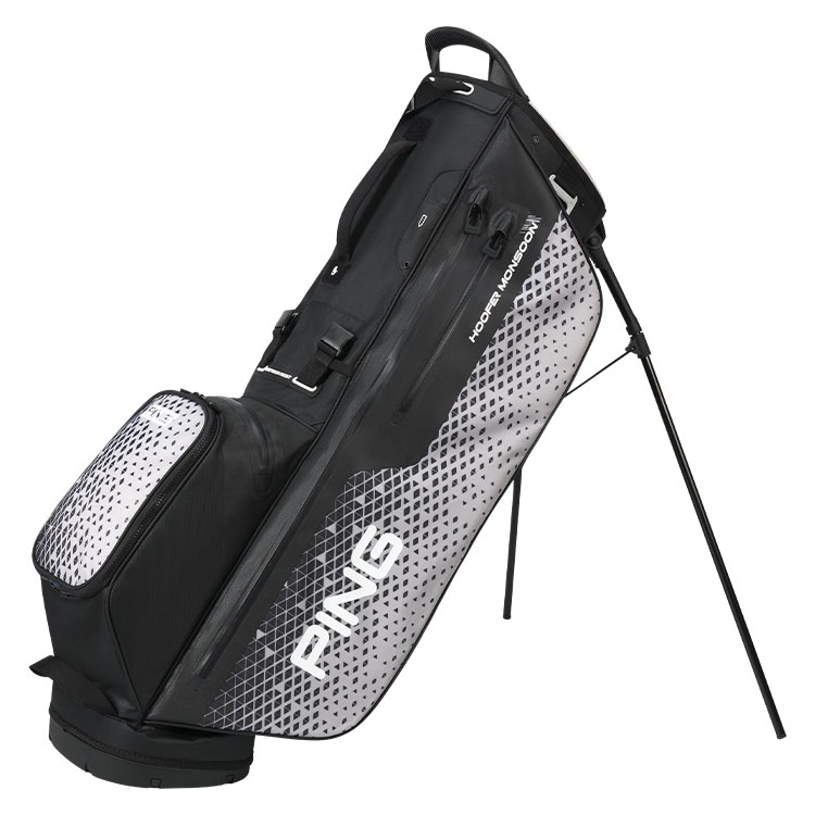 Ping Hoofer Monsoon Golf Stand Bag Black / Grey