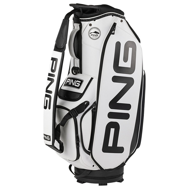 Ping Golf Tour Staff Bag White / Black