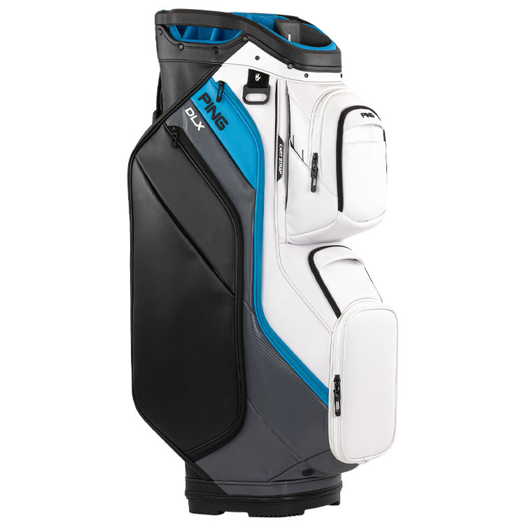 Ping DLX 244 Golf Cart Bag White / Dark Grey / Blue