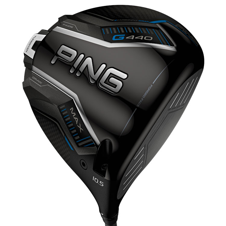 Ping G440 Max Golf Driver Mens  /  Right Handed  /  Graphite