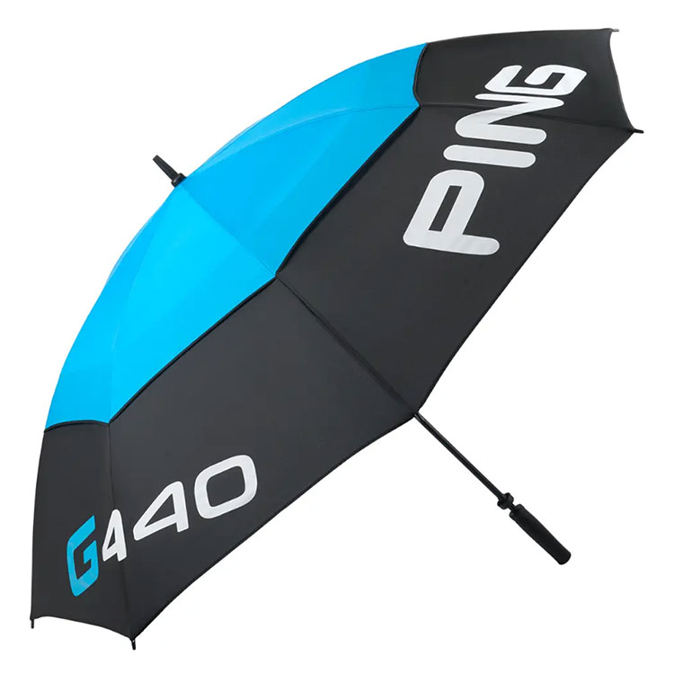 Ping G440 Tour Double Canopy Golf Umbrella Black / Blue