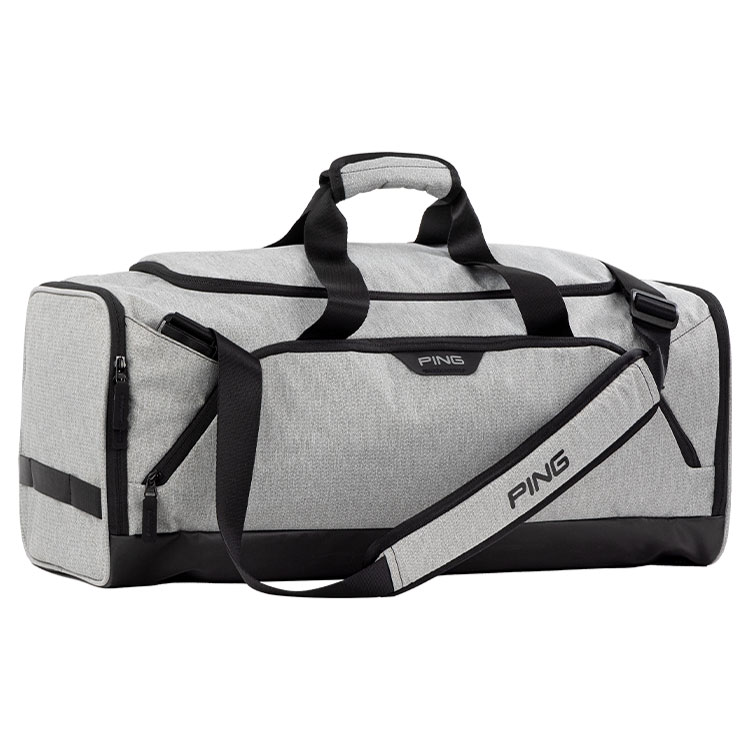 Ping Golf Duffle Bag Textured Heathered Grey