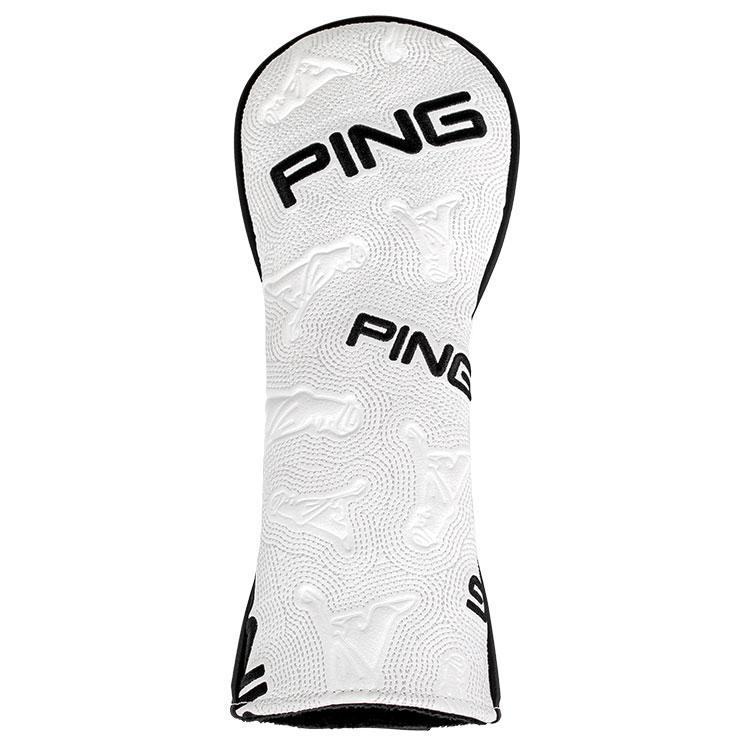 Ping Icon Fairway Headcover White / Black