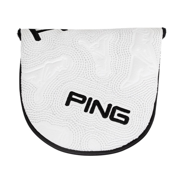 Ping Icon Mallet Putter Headcover White / Black