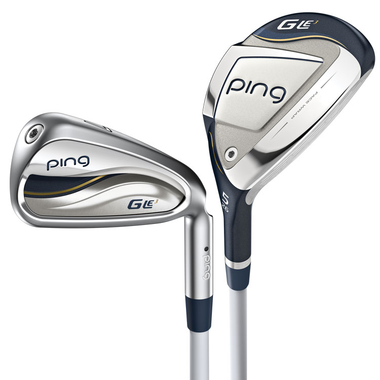 Ping Ladies G Le3 Golf Combo Irons (Custom Fit) Ladies  /  Left Handed  /  Graphite
