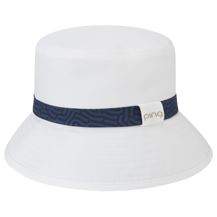 Ping Ladies Golf Bucket Hat White