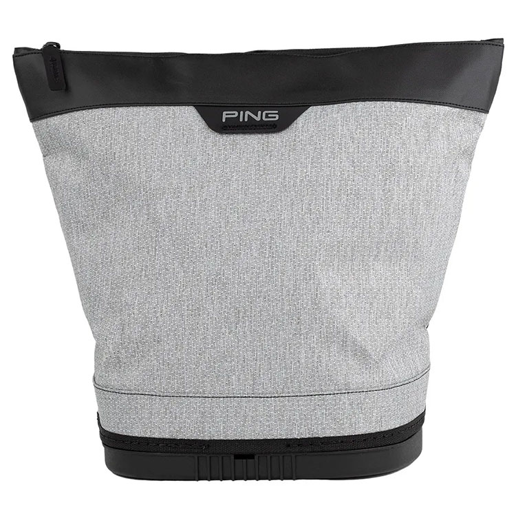 Ping Range Practice Golf Ball Bag Textured Heather Grey