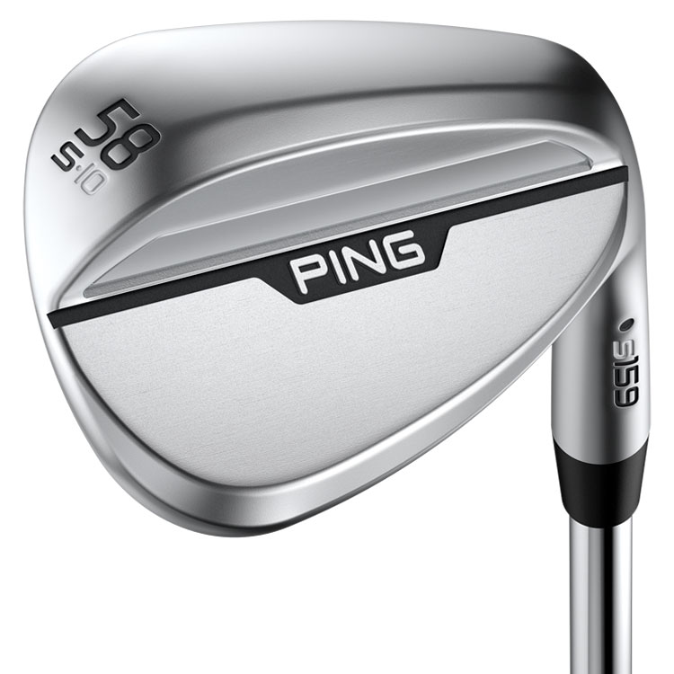 Ping S159 Satin Chrome Golf Wedge Mens  /  Right Handed  /  Graphite