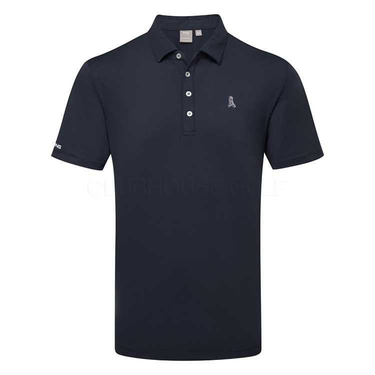 Ping Mr Ping Golf Polo Shirt Navy