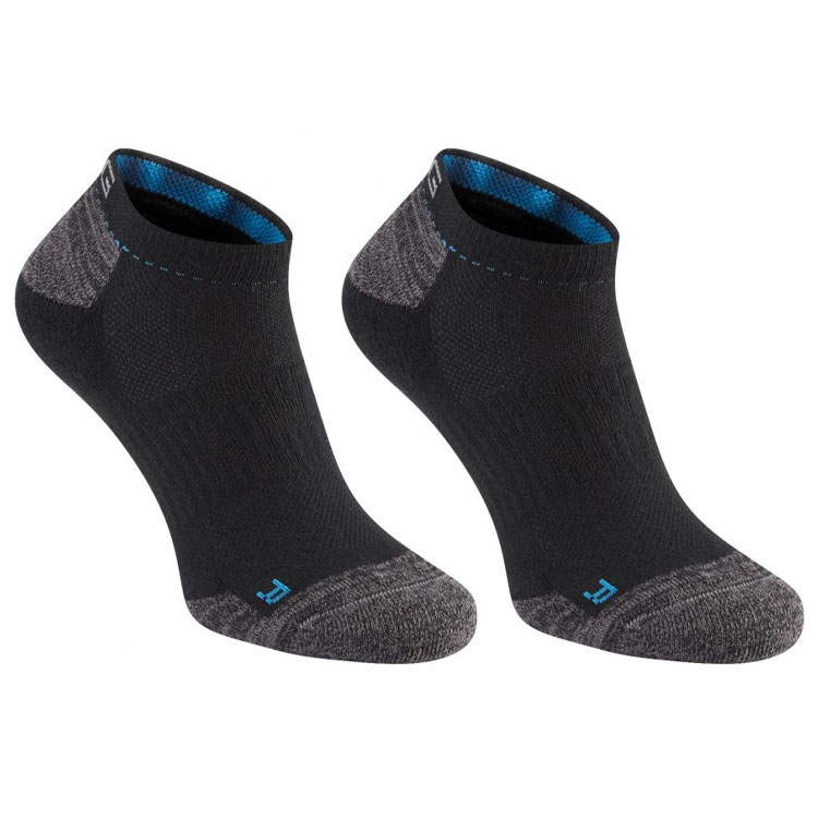 Ping SensorCool No Show Golf Socks (2 Pack) Black