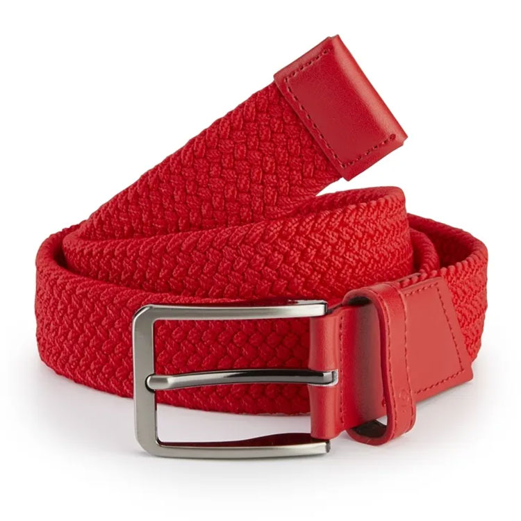 Ping Stretch Webbing Golf Belt Poppy