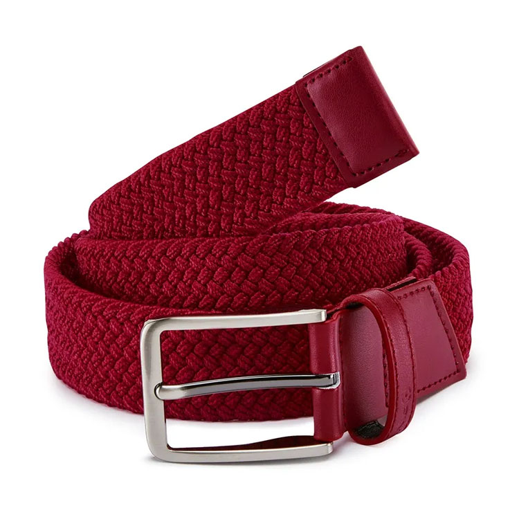 Ping Stretch Webbing Golf Belt Rich Red