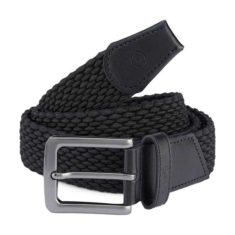 Ping Stretch Webbing Golf Belt Black
