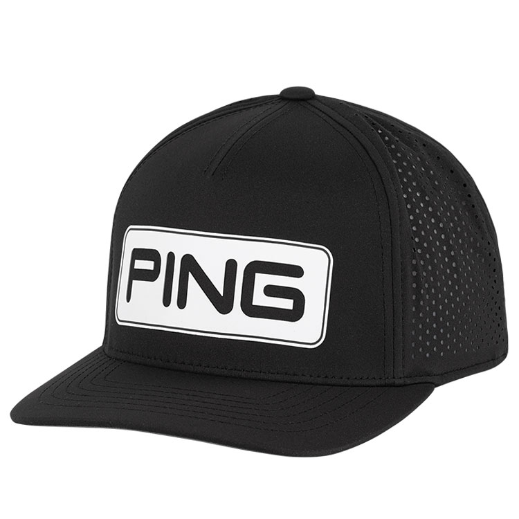 Ping Tour Vented Delta Golf Cap Black