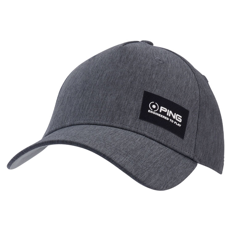 Ping Koa Badge Golf Cap Grey Marl