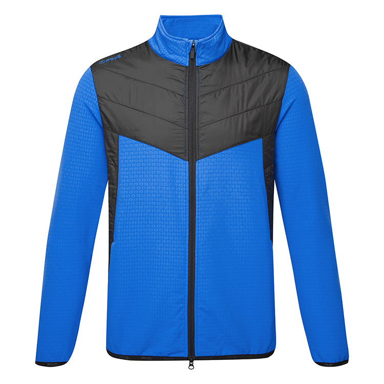 Ping Norse Primaloft S4 Zoned Thermal Golf Wind Jacket French Blue / Black