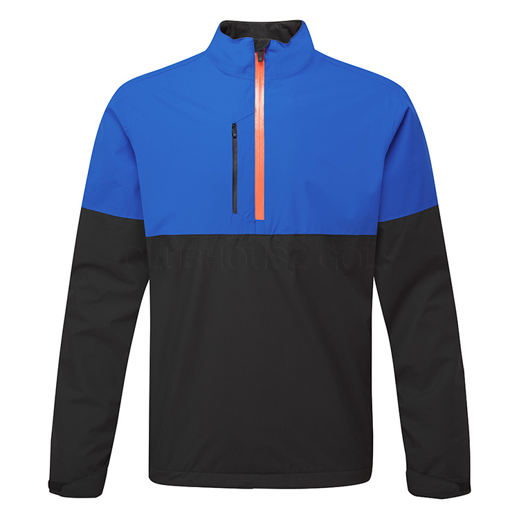 Ping Sensor Dry Pro 1/2 Zip Waterproof Golf Jacket Black / North Sea