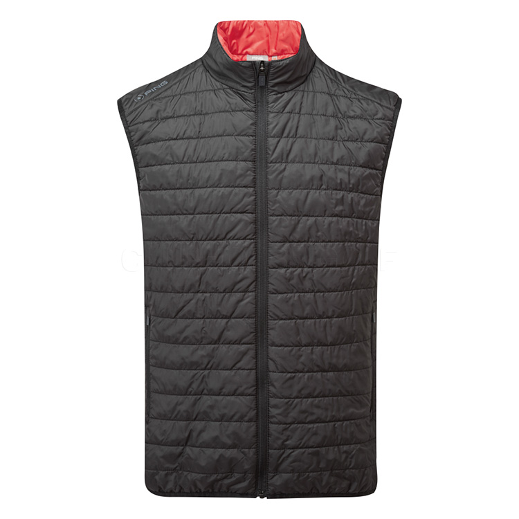 Ping Norse Primaloft S5 Thermal Golf Wind Vest Black