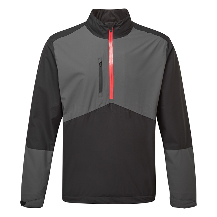 Ping Sensor Dry S2 Pro 1/2 Zip Waterproof Golf Jacket Black / Asphalt