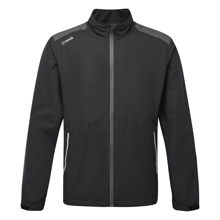 Ping Sensor Dry S2 Waterproof Golf Jacket Black / Asphalt