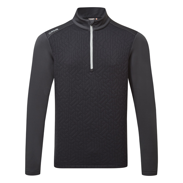 Ping Tobi 1/2 Zip Golf Sweater Black / Asphalt