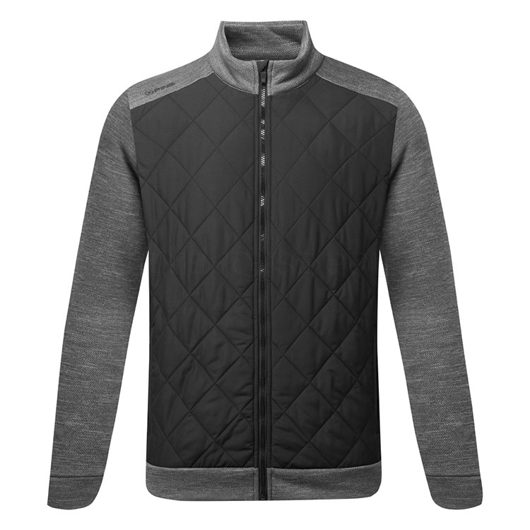 Ping Aaran Golf Wind Jacket Steel Marl / Black