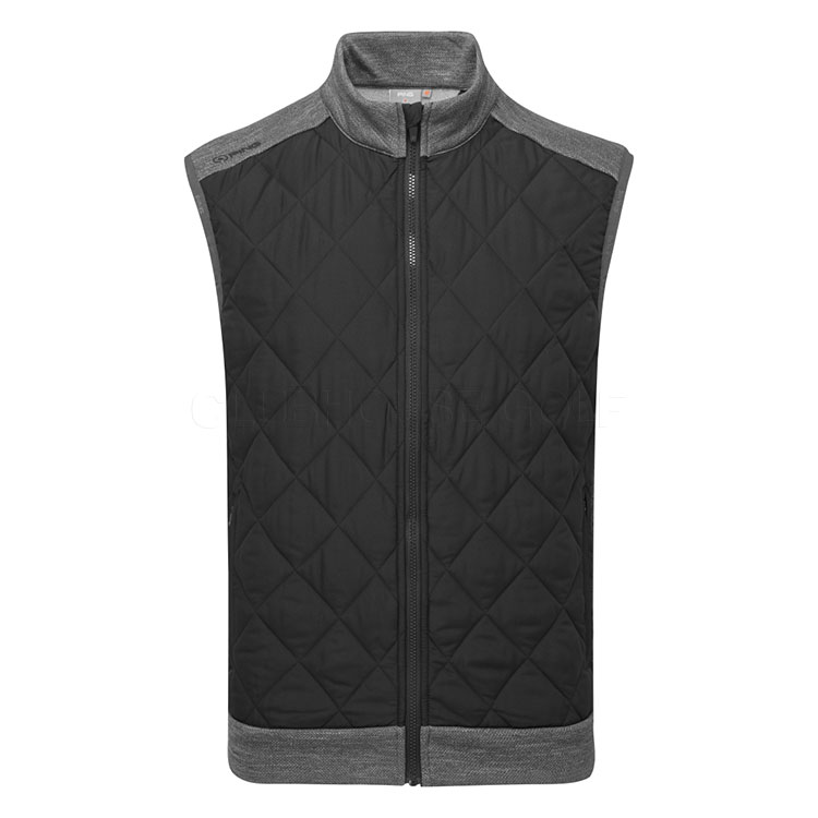 Ping Aaran Golf Wind Vest Steel Marl / Black