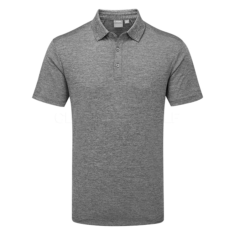 Ping Lindum Golf Polo Shirt Charcoal Marl