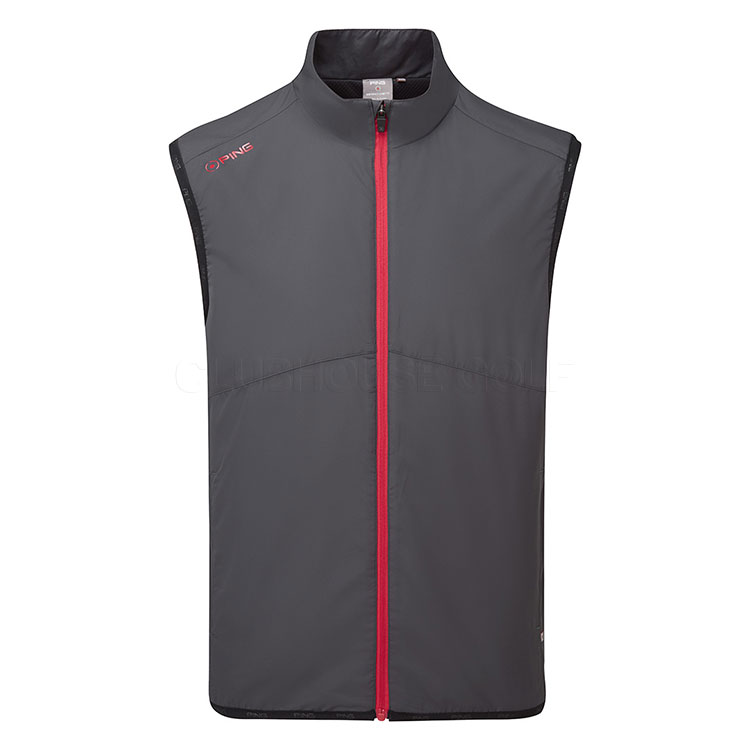 Ping Ashbourne Golf Vest Asphalt