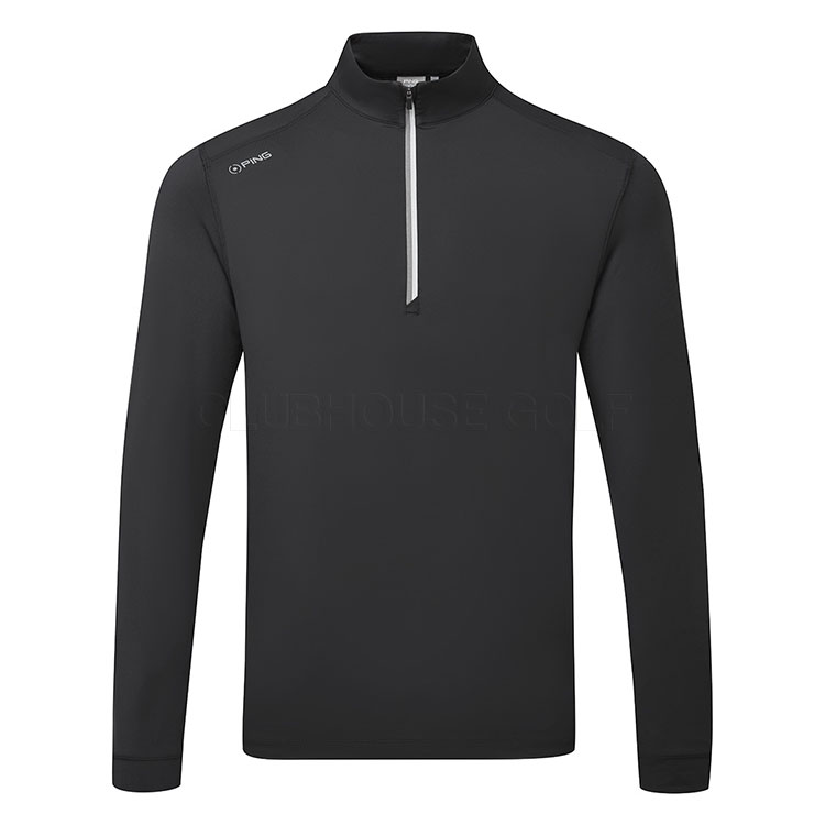 Ping Latham 1/2 Zip Golf Sweater Black