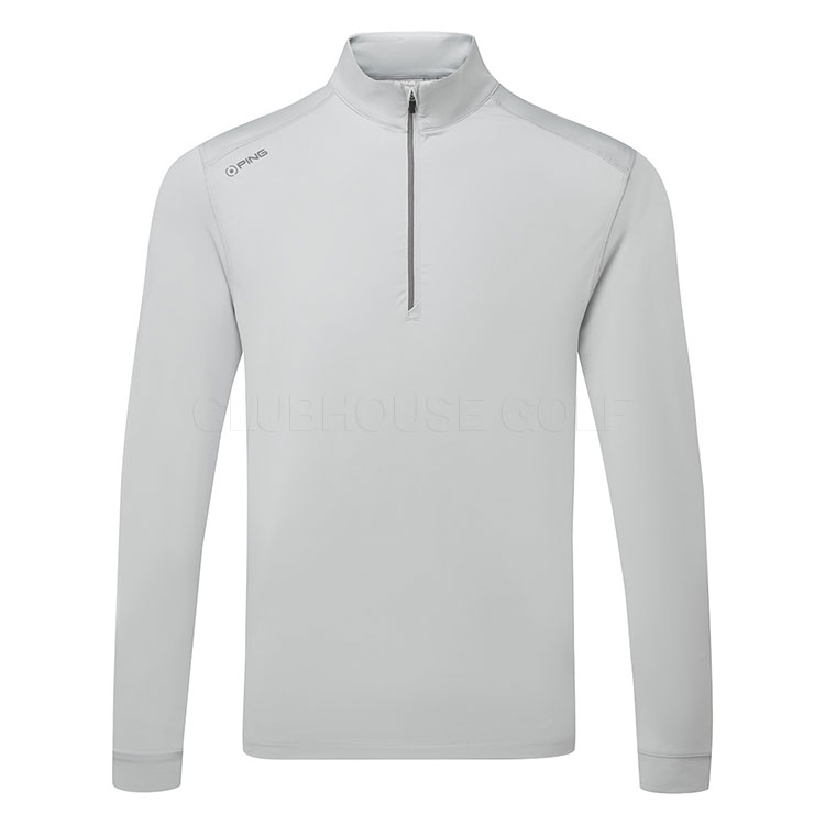 Ping Latham 1/2 Zip Golf Sweater Pearl Grey